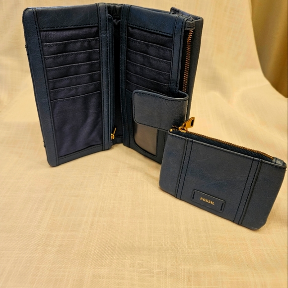 Fossil wallet and change purse - Picture 5 of 8